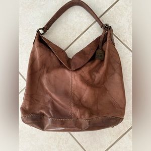 Frye leather hobo bag
